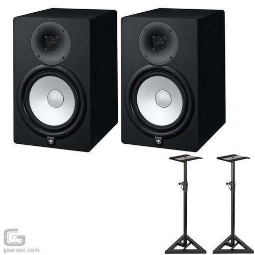 HS8 STUDIO MONITOR WITH TWO MONITOR STAND