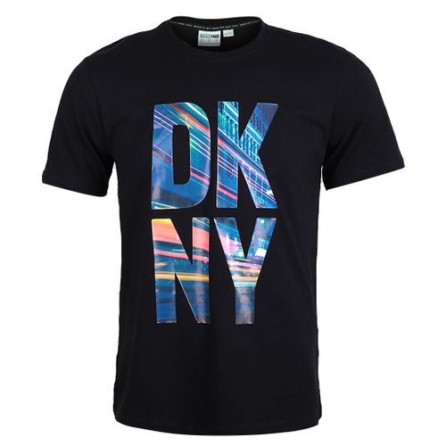 Coloured Brand Print Men's T-Shirt
