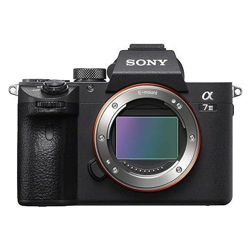 a7 III ILCE7M3/B Full-Frame Mirrorless Interchangeable-Lens Camera with 3-Inch LCD, Body Only,Base Configuration,Black