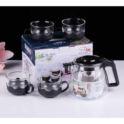 5-in-1 Glass Tea Set