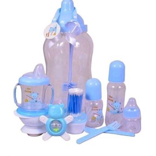 Baby bank feeding bottle set