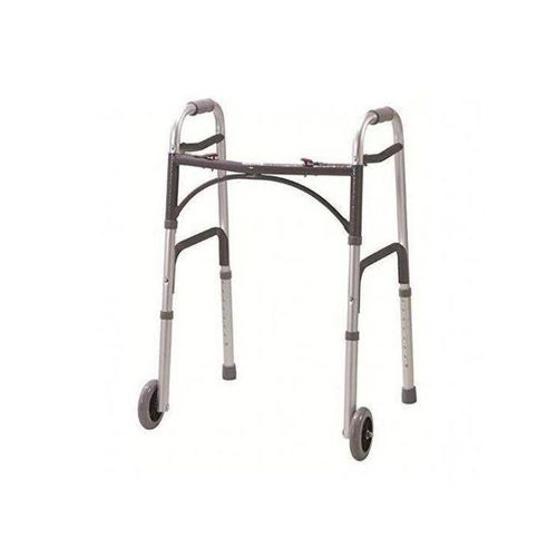 Foldable Walking Frame With Wheels
