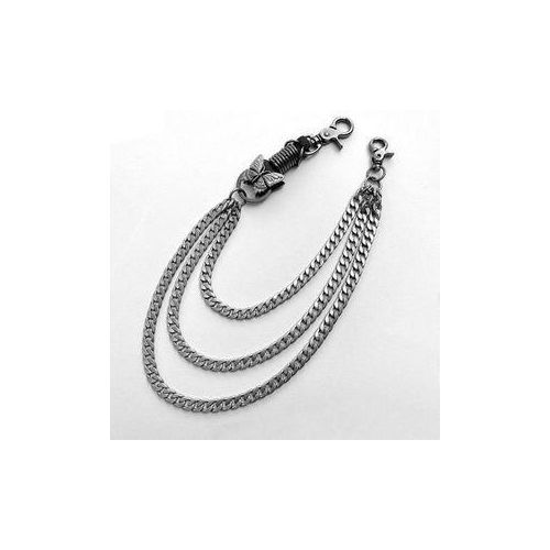 Unisex 3 layers vintage Jean chain