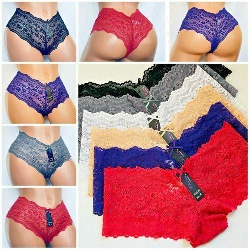 ladies sexy lace panties 6 pieces