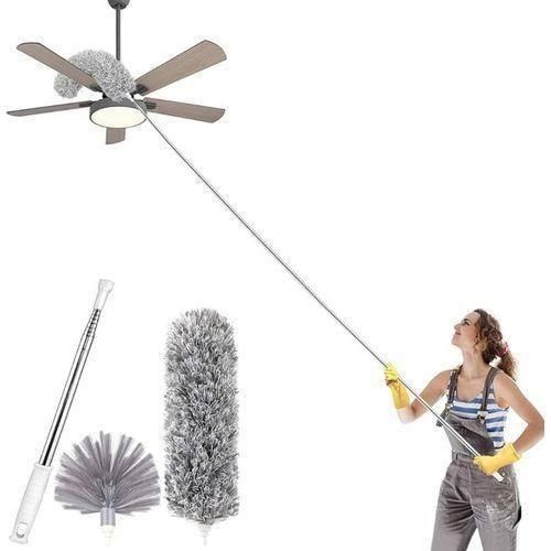 Microfiber Cobweb Remover/Duster With Extension Pole
