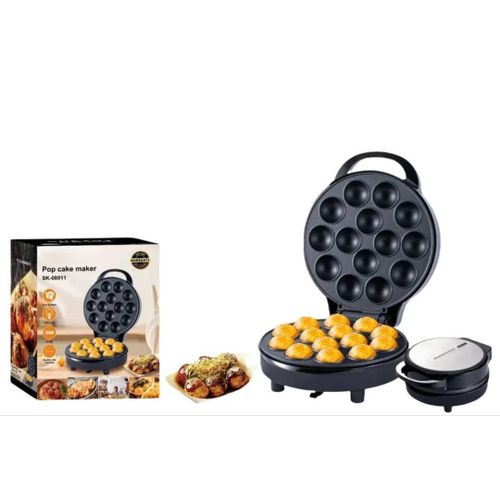 Sokany Electric Non-Stick 12-Hole Pop Cake Snack Maker & Mini Puff Pastry Machine -Model SK-08011 - 750W