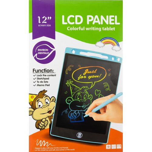20 Inch Lcd Panel Colorful Writing & Erasable LCD Learning Pad For Kids