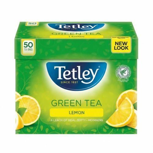 Green Tea Lemon Zesty Flavor - 50 Tea Bags