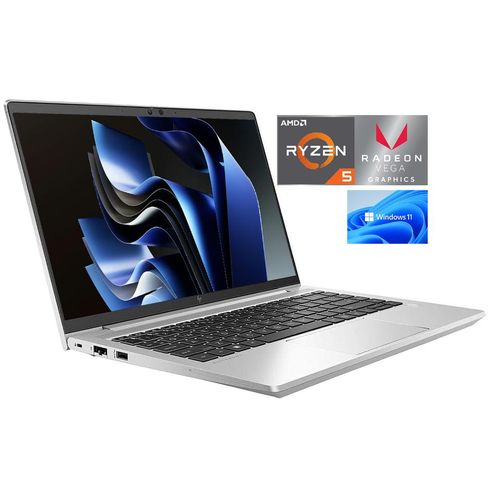 EliteBook 645 G9- AMD Ryzen5 PRO-5675U Up to 4.5GHz- 16GB RAM- 12TH GEN- Backlit Key-512GB SSD WIN 11 PRO+BAG