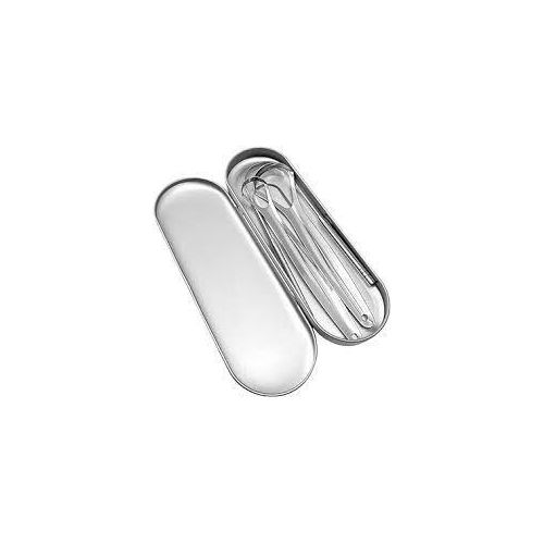 Multi-Piece Stainless Steel Tongue Scraper