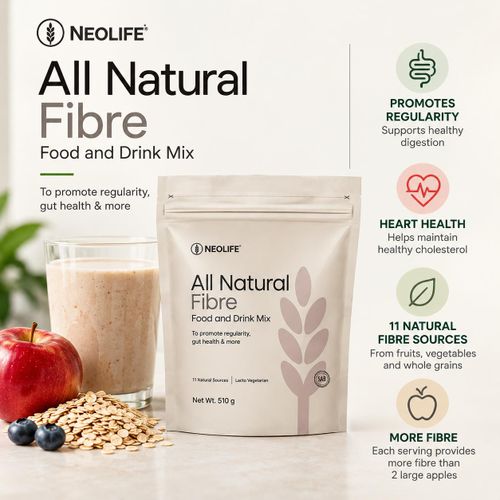 All Natural Fibre Powder – 510g 11 Natural Fibre Sources for Digestive & Heart Health Support