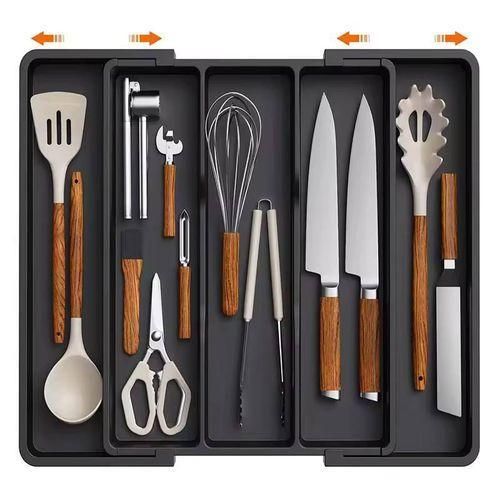 Expandable Cutlery Tray Organiser Drawer- Cutlery Holder