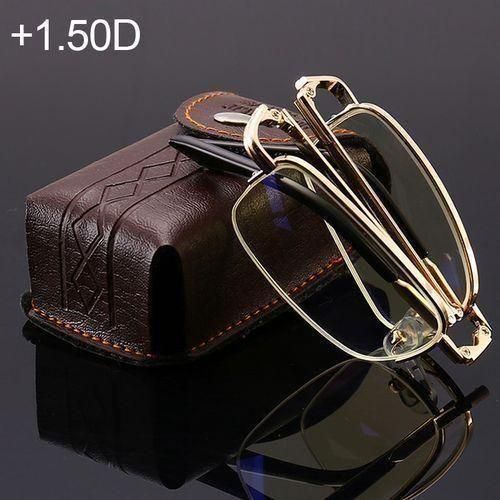 Folding Anti Blue-ray Presbyopic Glasses, +1.50D
