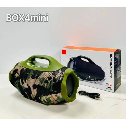 BOMBOX 4MINI Portable Wireless Speaker Take your music anywhere with the BOMBOX 4MINI