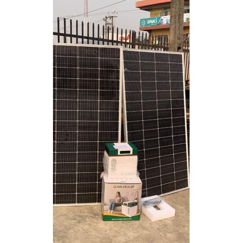 Cola 2000wh/1000w premium solar generator with -5years warranty with 2pcs of 350w solar panels