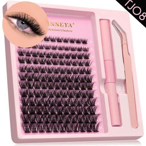 DIY Eyelash Extension Single Cluster False Lashes Kits