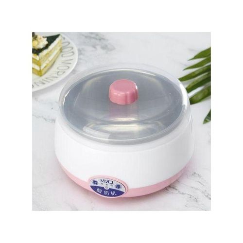 Electric Yogurt Maker Yoghurt Automatic Stainless Steel Home Kitchen DIY Machine Pink