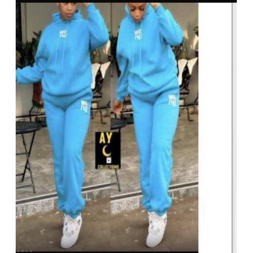 Luxury 2 piece cloth for beautiful ladies -blue