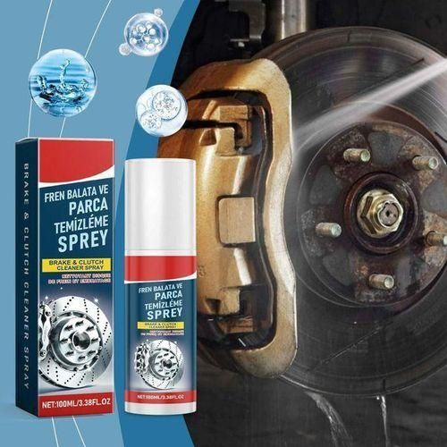 Deep Penetration Brake Cleaner Spray 100ML – Powerful Automotive Cleaning Solution for Brake Dust Stains, Brake Pads Cleaner, Reduced Friction BRAKE AND CLUTCH CLEANER Clogged Brake Components Fast Drying No Residue Formula Brake Cleaner Spray 100ML