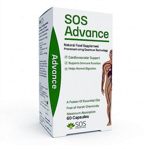 Advance – Natural Liquid Food Supplement – Cardiovascular Support & Immune Function – 60 Capsules