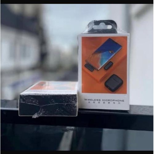 Double wireless microphone