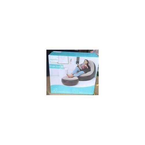 Inflatable Sofa Lazy Couch Bag Chair With Footstool