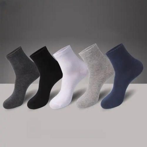 5 PAIR SNEAKERS LOAFERS LONG MENS SOCKS
