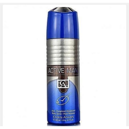 Active man body spray