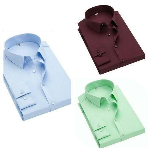 3-IN-1 Business Comfort Long-Sleeve Office Shirt for Men High Quality Corporate Executive Wear